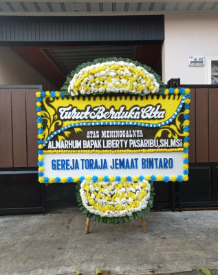 Papan Bunga Duka di Toroh