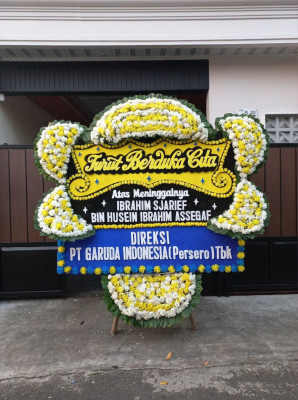Papan Bunga Duka di Toroh