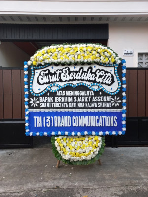 Papan Bunga Duka di Toroh
